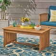 thumbnail image 2 of Christopher Knight Home Carolina Outdoor Acacia Wood Coffee Table by  Brown Patina, 2 of 5