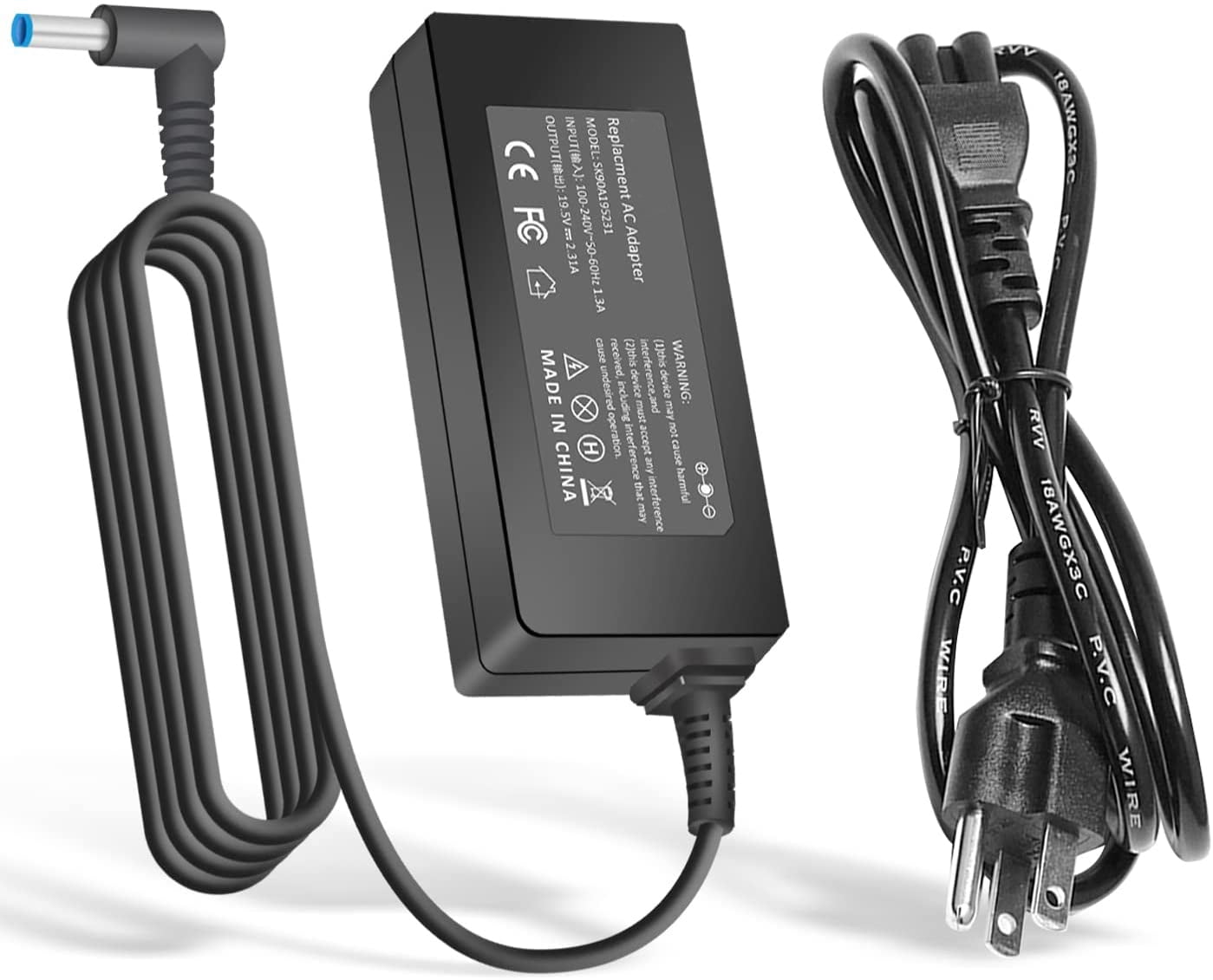 Lenovo 65W Computer Charger GX20L29355 ,black Round Tip AC Wall Adapter 