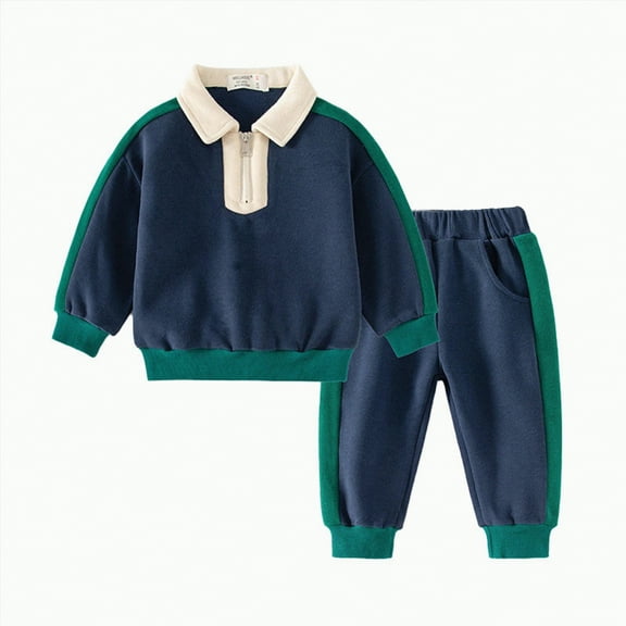 Futezty Toddler Boys Girls Clothes Fall Winter Outfit Sets, Baby Boy Girl 6M 1T 2T 3T 4T 5T 2-Pieces Set