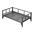thumbnail image 3 of Serenable Dog Bed with Rails Carbon Steel Outdoor Indoor Breathable Heavy Duty Furniture Gifts Multifunctional Pet Supplies Accessories Black, 3 of 10