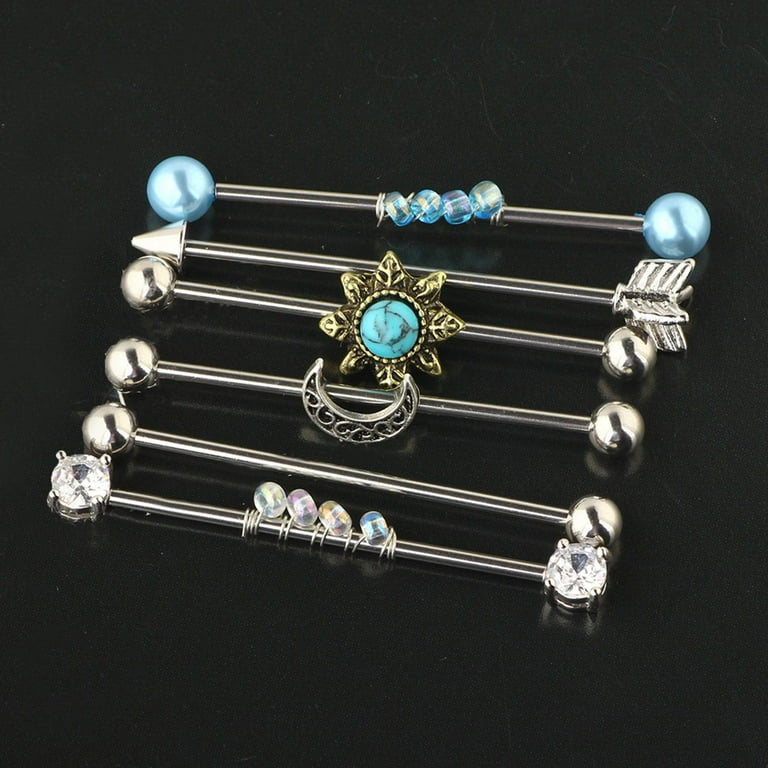 Cute industrial piercing bars deals