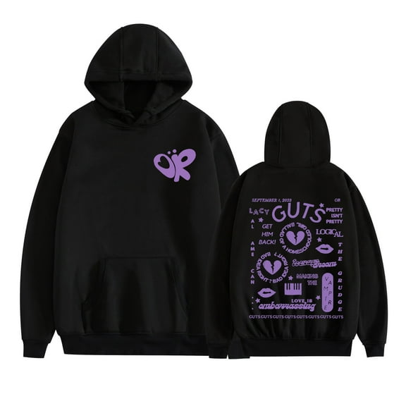 PH DOUBLE L OR GUTS OLIVIA RODRIO Hoodies, Oli.Via Rodrigo Tracksuit Guts World Tour Fan Concert Unisex