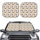 thumbnail image 2 of Balery Guitar Parasol para parabrisas de coche de 2 piezas | Parasol plegable para parabrisas delantero de coche para la mayoría de sedanes-Large, 2 of 6