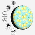 thumbnail image 6 of Kdxio Yellow Lemon for Tire Cover Wheel Protectors Tyre Covers Weatherproof Wheel Covers Universal Fit for Trailer Rv SUV Truck Camper Travel Trailers 14 inch, 6 of 8