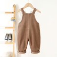 thumbnail image 5 of MuXiKeJi Clothes Boys Corduroy Overalls Dungarees For Toddlers And Kids Soft Comfortable Adjustable Straps Casual Wear Durable Stylish Childrens Garment, 5 of 7