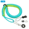 thumbnail image 3 of Uxcell Camera Wrist Strap Set, Polyester Quick Release Round Braided Hand Wristlet Lanyards with Accessories, Green Blue, 3 of 6