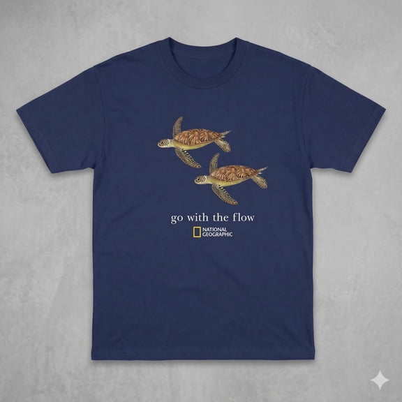 National Geographic turtle tee Gildan t-shirt