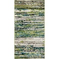 thumbnail image 2 of SAFAVIEH Porcello Euphemia Solid Area Rug, Cream/Green, 2'7" x 5', 2 of 7