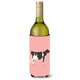 thumbnail image 1 of ""Caroline'S Treasures Abrazadera decorativa para botella con diseño de vaca Holstein, color rosa, 750 ml, multicolor"", 1 of 1