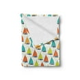 thumbnail image 2 of Nautical Soft Flannel Fleece Throw Blanket, Colorful Windboats on the Sea Sailing Extreme Sports Themed Digital Composition, Cozy Plush for Indoor and Outdoor Use, 60" x 80", Multicolor, by Ambesonne, 2 of 5