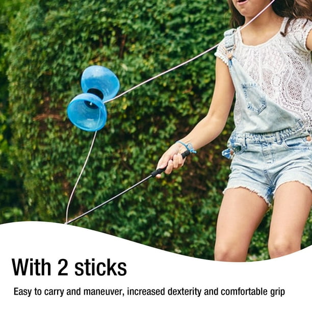 Diabolo Profesional Con Cuerda De Repuesto, Palos Y Estuche – Yoyo Chino Para Principiantes Y Expertos, Incluye Instrucciones Fáciles