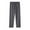 2-1-Dark Gray, variant on SELONE White White Mid Waist Lounge Pants Cotton Linen Cropped Trouser Pants Loose Casual Beach Pants Pull on Solid Soft Straight Leg Lightweight Comfy XL Breathable Summer Clothes