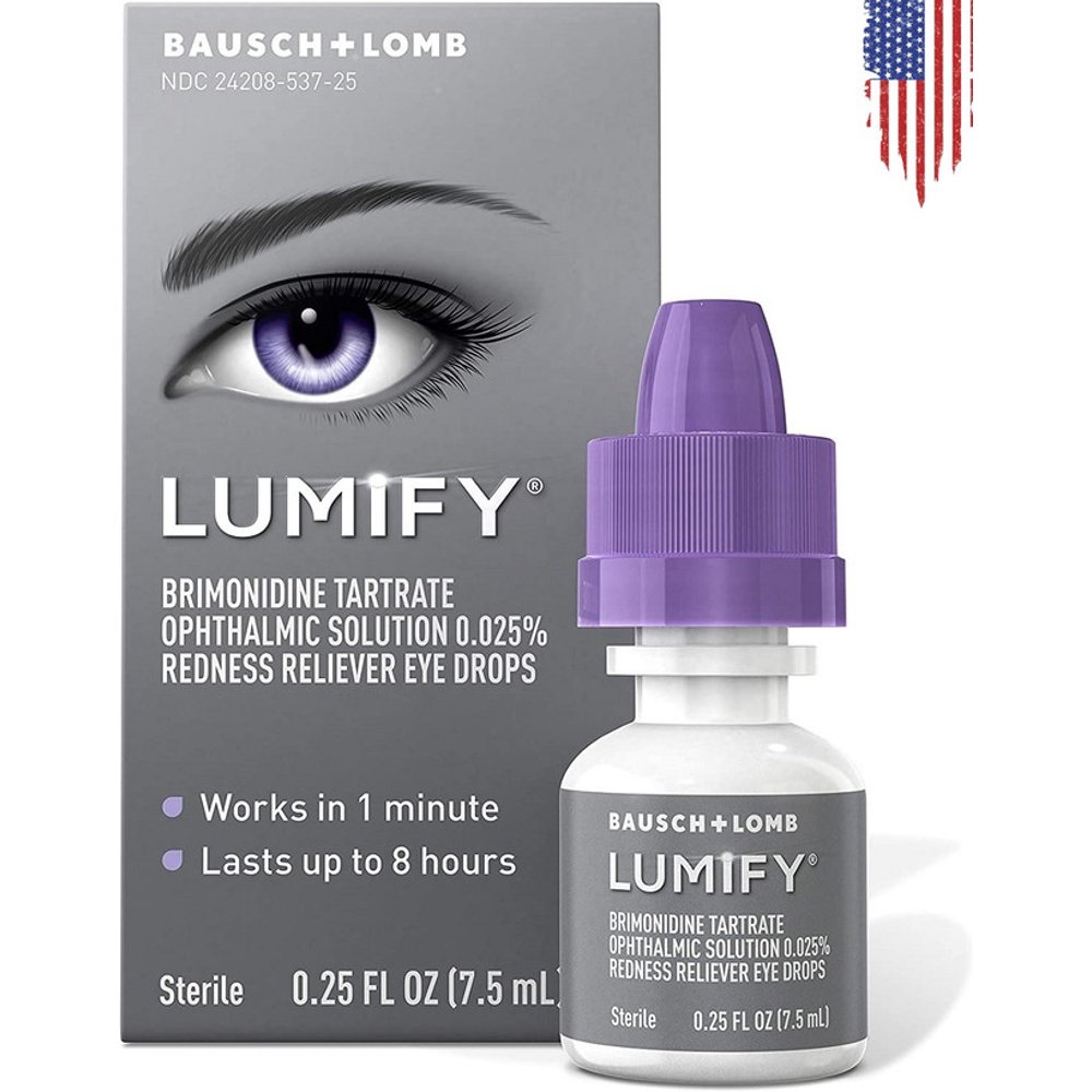 LUMIFY Brimonidine Tartrate Ophthalmic Solution 0.025 Redness Reliever