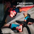 thumbnail image 2 of QualitChoice ABS Bicycle Rear Light Power Display High IPX6 Waterproof Rechargeable Bike Tail Lights Warning Tools SEEMEE 30, 2 of 6