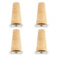 thumbnail image 1 of SUGARMOM Wood Furniture Legs for Chair Table Sofa Closet Feet 4Pcs, 1 of 9