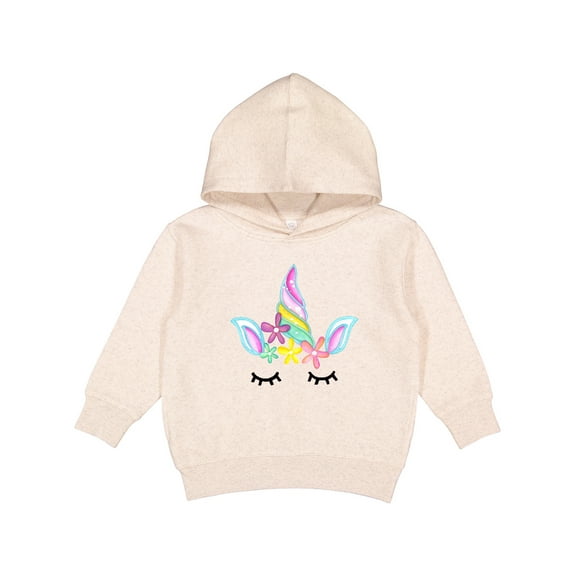 Inktastic Unicorn Face Toddler Hoodie