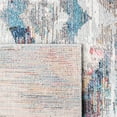 thumbnail image 6 of SAFAVIEH Phoenix Antilla Geometric Area Rug, Ivory/Blue, 6'7" x 6'7" Square, 6 of 7