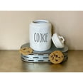 thumbnail image 6 of White Cookie Jar With Lid Large Capacity Porcelain Ceramic Kitchenware Tableware Pantry Cookie, 6 of 6