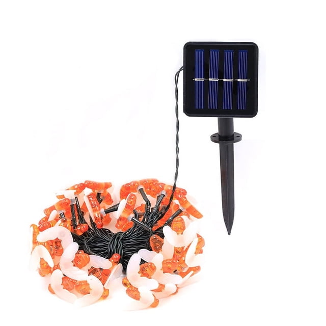Bonitas luces decorativas de cadena con forma de abeja para fiestas navideñas, patios, acampadas, decoraciones interiores y exteriores