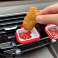 thumbnail image 2 of 2pcs Dip Clip In-car Sauce Holder And One French Fry Cup Holder Sets, Car, 2 of 3