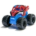 thumbnail image 5 of Monster Jam, Marvel Mini 1:87 Scale Monster Truck 3-Pack (Spider-Man, Venom, Iron Man), 5 of 8