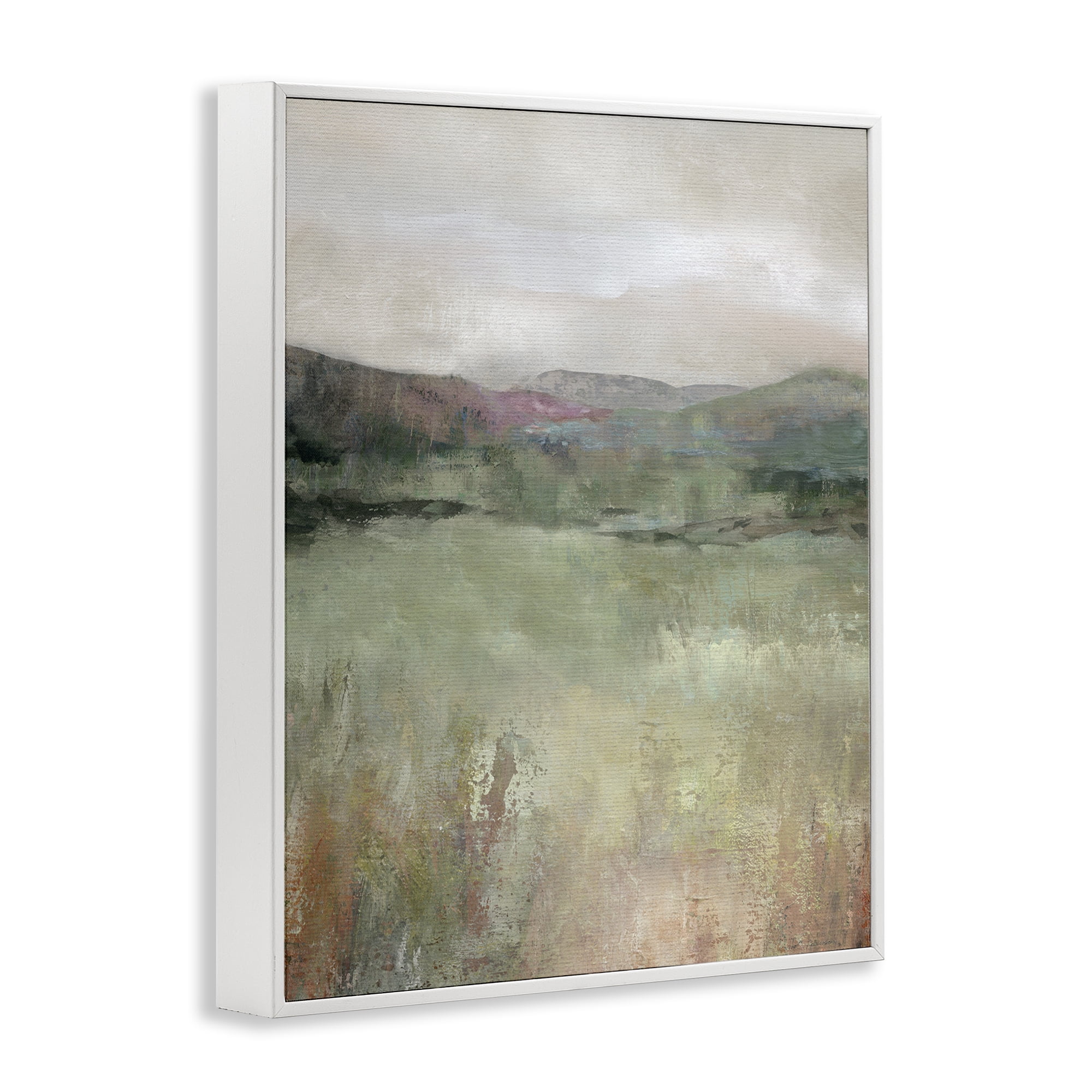 Stupell Industries Glimpse Of Spring White Framed Giclee Art, design by Carol Robinson