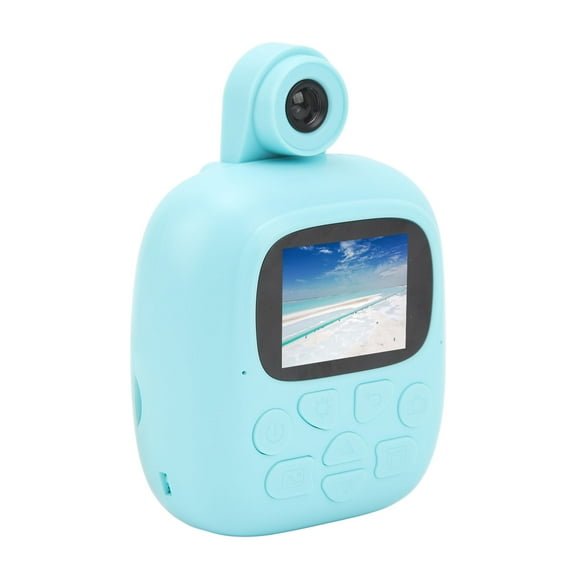 Kids Digital Camera, Thermal Print Printer Rechargeable for Family