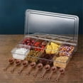 thumbnail image 4 of Clearance Items,npkgvia Food Storage,Food Box,Snack Box Containers Meal Prep Containers Reusable 6/8 Compartments Meal Prep Lunch Containers For Adults Separate Food Storage Co,Food Containers, 4 of 5