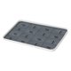 thumbnail image 1 of Escurridor de platos para encimera de cocina, superficie antideslizante, cepillos de dientes y platos Gris Talla L, 1 of 5