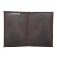 thumbnail image 2 of Unique Bargains 1 Pc Passport Holder Letter Airplane Pattern Passport Sleeve Coffee Color, 2 of 5