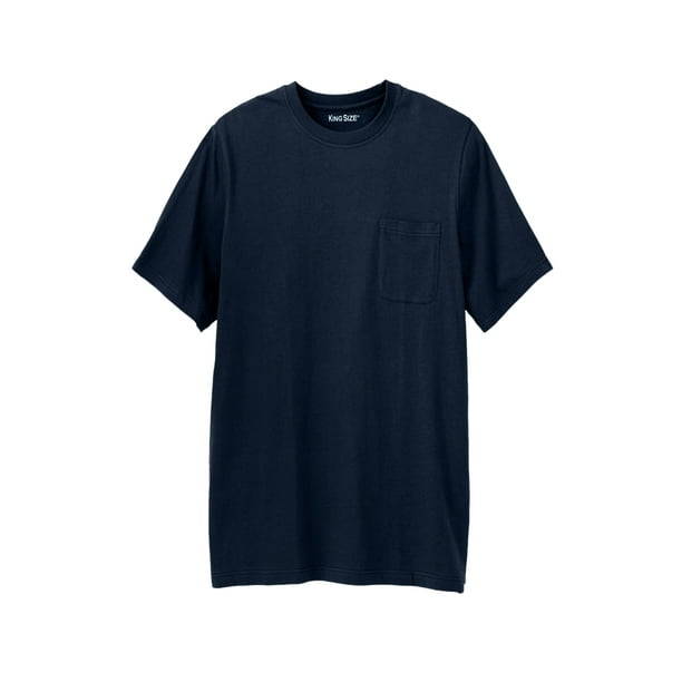 Kingsize Men's Big & Tall ShrinkLess™ Lightweight LongerLength