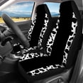 thumbnail image 3 of Pzuqiu Cow Print Car Seat Covers Full Set Front and Rear Seat Cover Set Stretchy Breathable Auto Accessories Fit for Trucks Van, 3 of 10