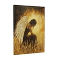 thumbnail image 3 of CozyNet Angel Seated By A Glowing Field Of Wheat Radiant Figure Symbolizing Peace & Divine Care Wall Art Prints With Frame Canvas Perfect for Living Room & Bedroom, Ready to Hang, Wall Decor 12"x16", 3 of 10