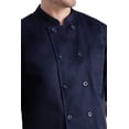 thumbnail image 4 of Chaqueta de Chef Chef Works Volnay Azul Marino Talla Grande Unisex, 4 of 5
