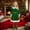 Green, variant on Teen Elf Outfit Kids Long Sleeve Christmas Elf Dress Girls Hat Set Party Dress Up Christmas Outfits Kids 150