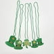 thumbnail image 3 of Diadema con lazo para festival, sombrero pequeño verde para el día de San Patricio, collar con trébol, 3 of 5