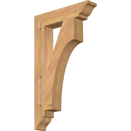 

Ekena Millwork 3 1/2 W x 18 D x 30 H Westlake Traditional Smooth Bracket Western Red Cedar