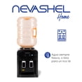 thumbnail image 2 of Dispensador De Agua Electrico Frio Y Caliente Para Garrafon De Hasta 20 Litros Nevashel Home RS-10 Ideal Para Hogar Y Oficina Enfriador De Agua Calentador De Agua Potable Dispensador De Mesa Negro, 2 of 7