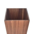 thumbnail image 4 of Better Homes & Gardens Acacia Wood Waste Basket, Dark Finish, 4 of 4