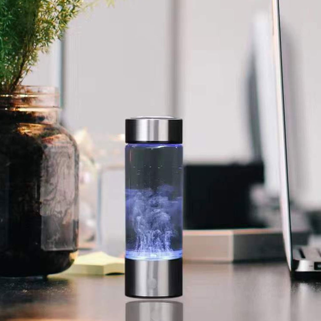 HGYCPP Convenient 420ml Water Glasses Hydrogen Water Bottles Hydrogen Water Generator Electric Hydrogens Rich Water Generator Cup