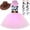 Brown, variant on ibiyuan Western Halloween Girl Dress Up Ruffle Sleeve Little Girl Halloween Outfit Cute Pumpkin Kids Clothes Tulle Tutu Skirt Halloweens Gifts