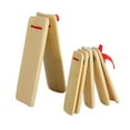 thumbnail image 1 of KAKOWELY Traditional Clappers 2 Pcs Portable Percussion Instruments Allegro for Children Beginners (Khaki)7.01"X2.44"X0.39", 1 of 5