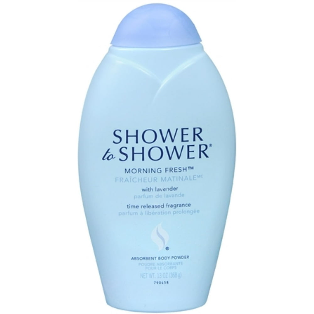 SHOWER TO SHOWER Body Powder Morning Fresh 13 oz (Pack of 4) Walmart