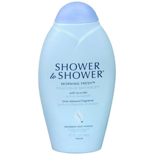 SHOWER TO SHOWER Body Powder Morning Fresh 13 oz (Pack of 3)