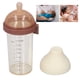 thumbnail image 5 of Biberón Para Bebés, Biberón Para Bebés Con Tapa Abatible Marrón De 240 Ml Para El Hogar, 5 of 7