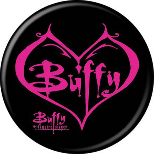 Buffy The Vampire Slayer SunnyDale Red 1.25 Inch Button 87498 