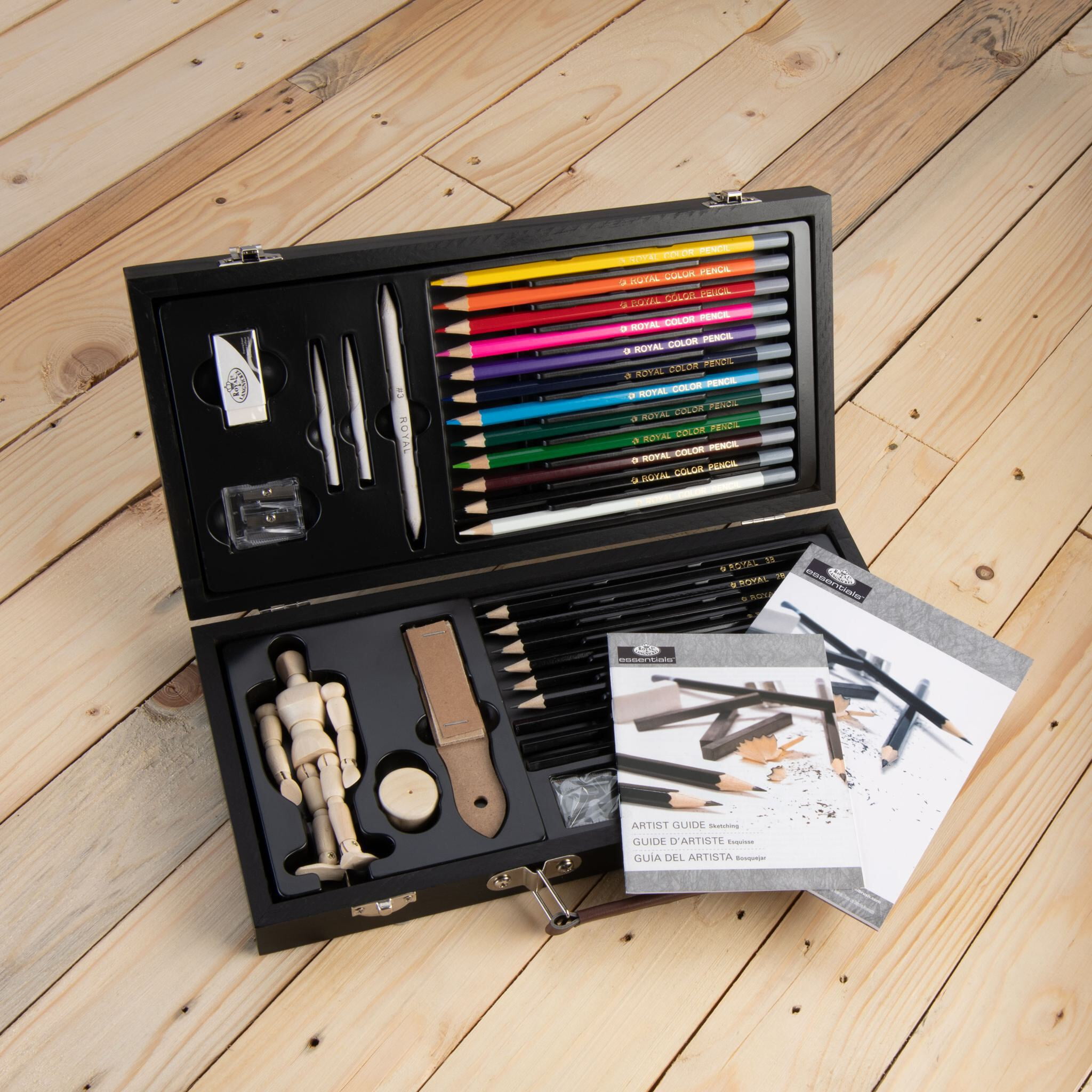 Royal & Langnickel Essentials™ 32pc Sketching & Drawing Travel Art Set