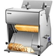 thumbnail image 1 of VEVOR Commercial Toast Bread Slicer, 12mm Thickness Electric Bread Cutting Machine, 31PCS Commercial Bakery Bread Slicer, 110V Toast Cutter Cutting Machine, Bread Cutter for Bread Sheet Cutter Cutting, 1 of 9