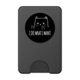 thumbnail image 2 of PopSockets PopWallet para MagSafe, divertido meme de gato con humor para adultos, 2 of 6