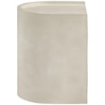 thumbnail image 3 of Meridian Furniture Avenda Beige Table d'Appoint en Béton pour Intérieur/extérieur, 3 of 11